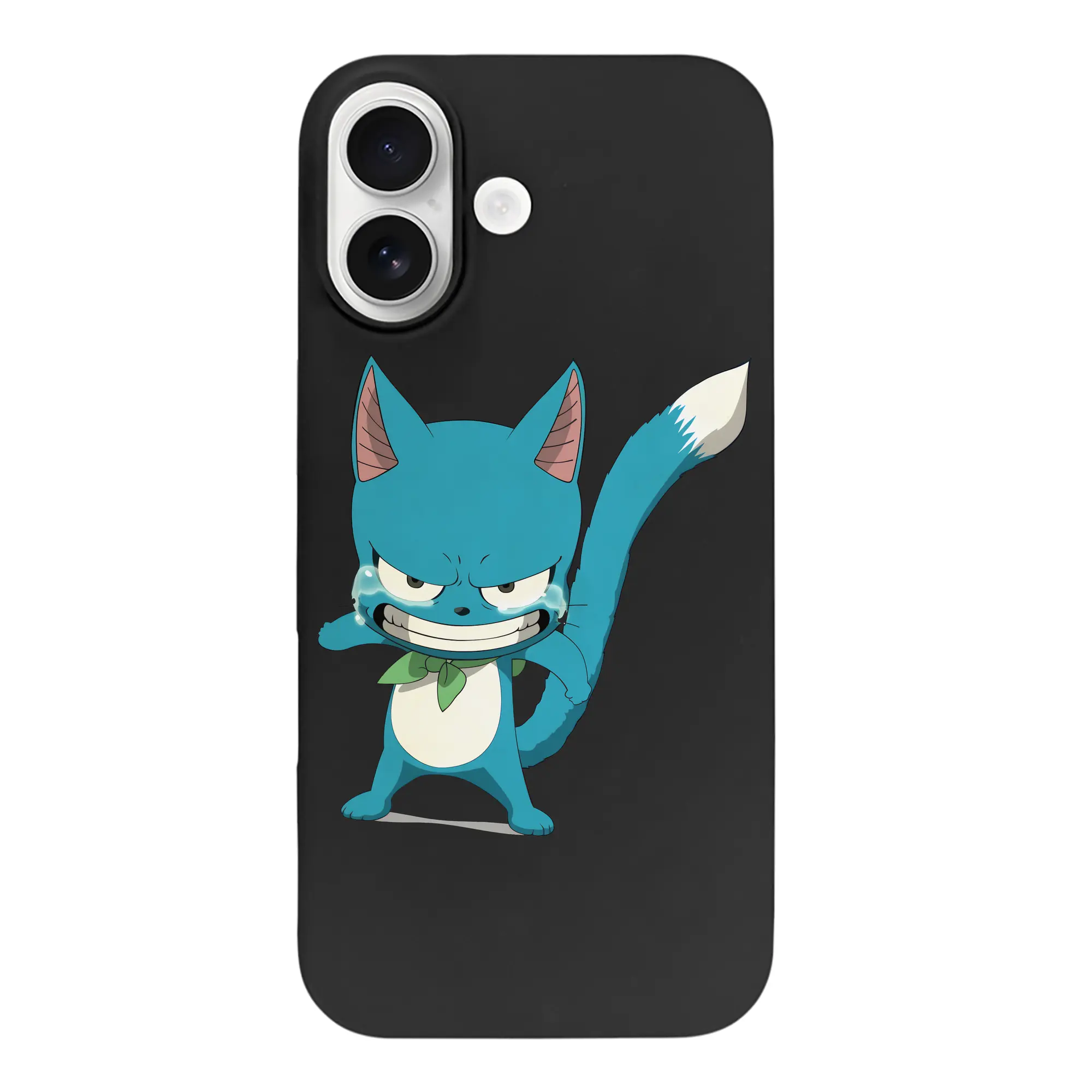 フェアリーテイル グッズ ハッピー - iPhone 17 シリーズ シリコンケース 薄型 耐衝撃 指紋防止 ソフトタッチカバー 精密フィット 傷防止 保護ケース iPhone 17/17 Air/17 Pro/17 Pro Max 対応